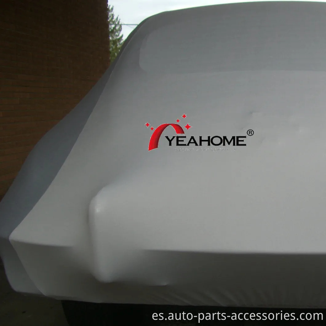 Cubierta de vehículo de cobertura de automóvil interior elástica a prueba de polvo personalizado